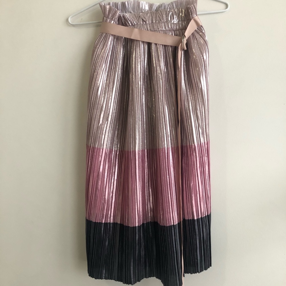 EVERYTHING MUST GO: NWOT FORME PLEATED SKIRT